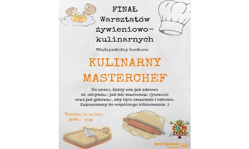 Finał warsztatów żywieniowo – kulinarnych