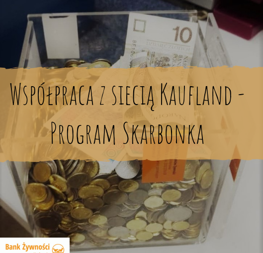 Współpraca z siecią Kaufland - Program Skarbonka